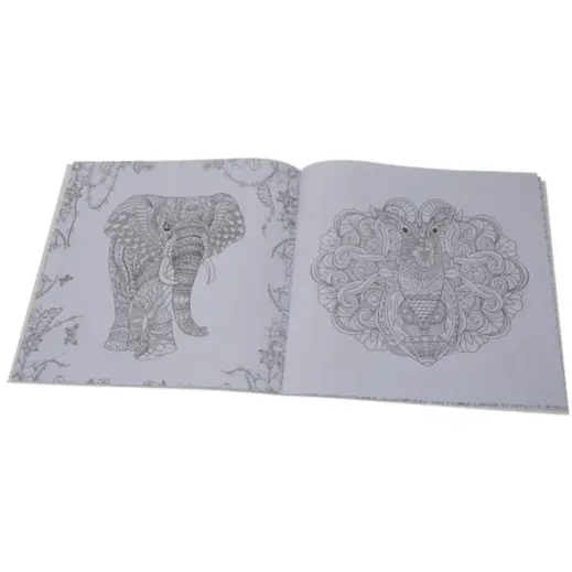 Adult Colouring Book Open